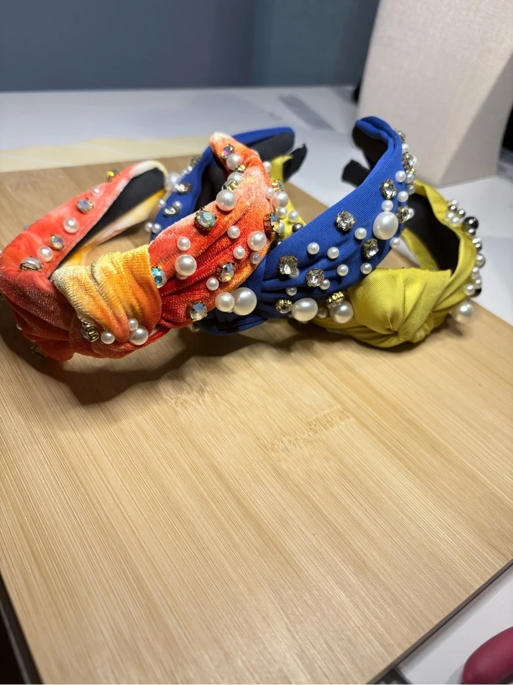 Your choice of ONE bejeweled hairband